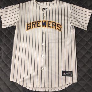 Kids Ryan Braun Brewers Jersey